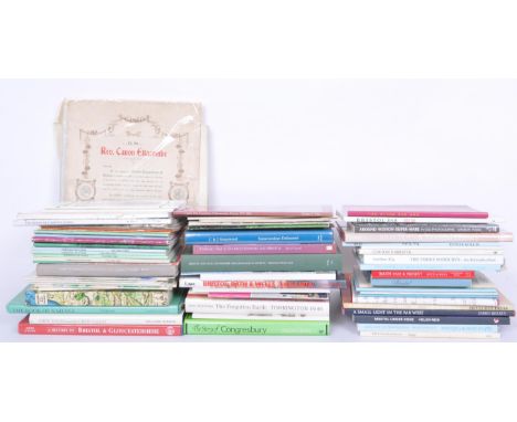 A collection of Bristol &amp; Gloucestershire related archival historical books to include The Story of Congresbury, The Henl