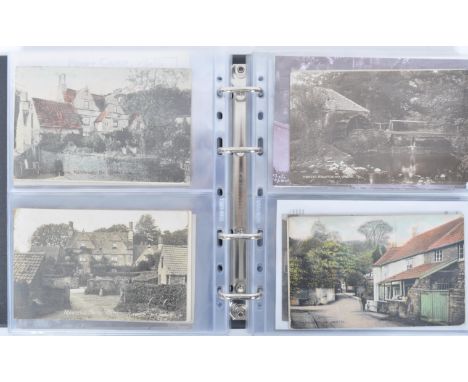 Postcards - Local interest - Frenchay - South Glos. Well presented postcard and photograph album with views of Frenchay to in