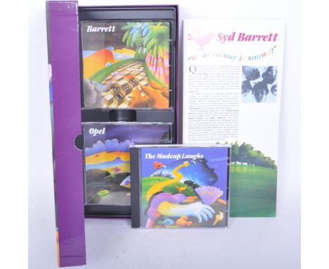 Syd Barrett - Crazy Diamond - Complete Recordings. A special edition three CD boxset to include Madcap Laughs, Barrett and mo