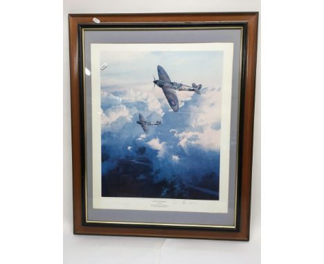 A signed print 'Sigh of The Merlin' by Robert Taylor.