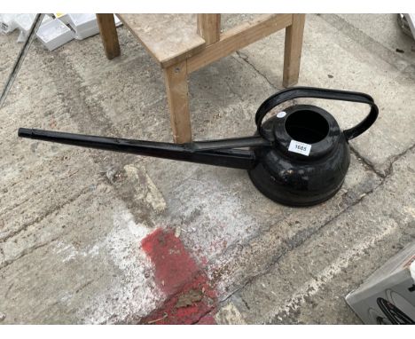 A VINTAGE LONG SPOUTED WATERING CAN 