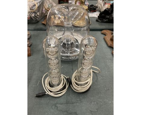A HARMAN KARDON BLUE TOOTH SPEAKER SYSTEM 
