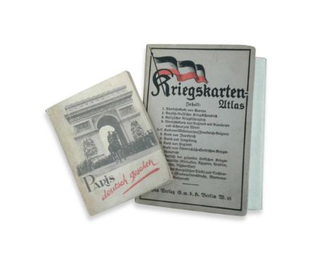 a guide book for German soldiers occupying Paris in the 1940's. Published Berlin-Grunewald / Leipzig, Verlag Hermann Hillger 