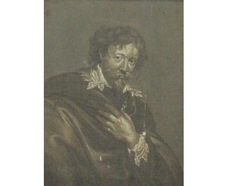portrait of a gent, oil on board, framed, 17 x 23 cm
