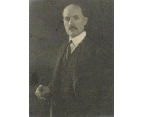 photographic portrait, signed indistinctly to the plate, framed, 18 x 23.5 cm