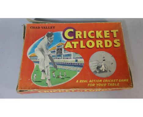 A Vintage Chad Valley Table Cricket Game, Cricket at Lords 