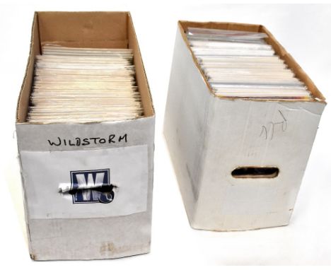 Approximately 200 mixed comic books including World of Warcraft (numerous), A Man Called Kev, Sleeper, Captain Atom, Stormwat