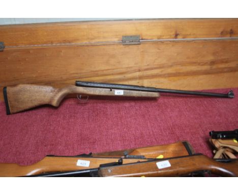 A Webley Osprey .22 side lever air rifle