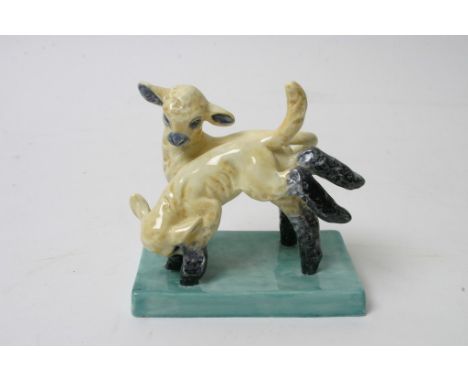 A Royal Worcester figure group, May Time, modelled by Doris Lindner 3123 