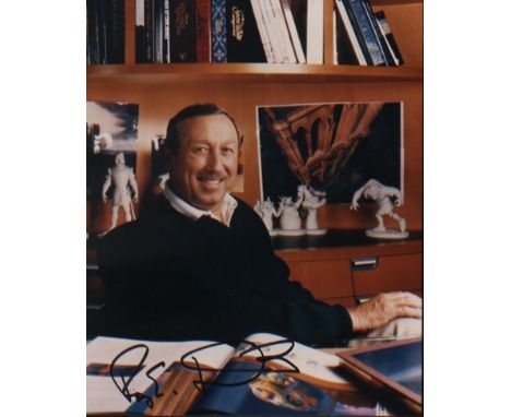 Roy Disney - 10x8 portrait of the nephew of Walt Disney who took over where Walt left off. Excellent.  Good condition. All si