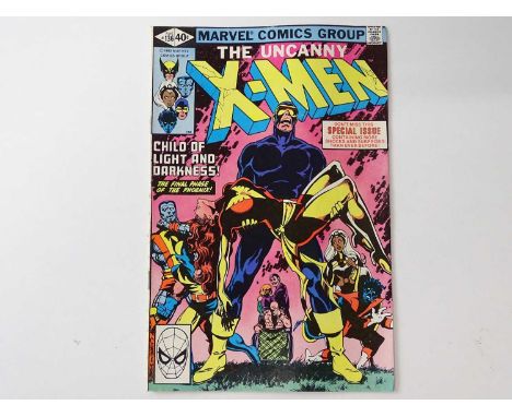 UNCANNY X-MEN #136 - (1980 - MARVEL) - Lilandra appearance - John Byrne cover &amp; interior art - Flat/Unfolded - a photogra