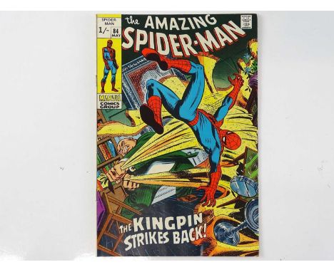 AMAZING SPIDER-MAN #84 - (1970 - MARVEL) - Second appearances of the Schemer and Vanessa Fisk + Kingpin appearance - John Rom