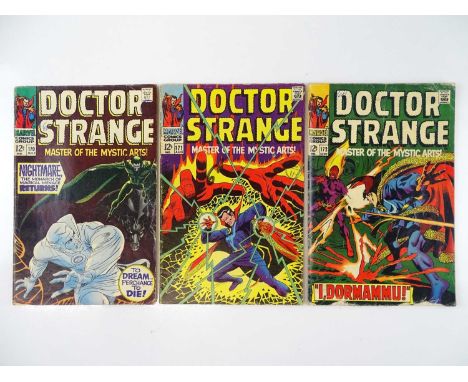 DOCTOR STRANGE #170, 171, 172 - (3 in Lot) - (1968 - MARVEL - UK Cover Price &amp; US Price) Includes Dormammu, Eternity, Nig
