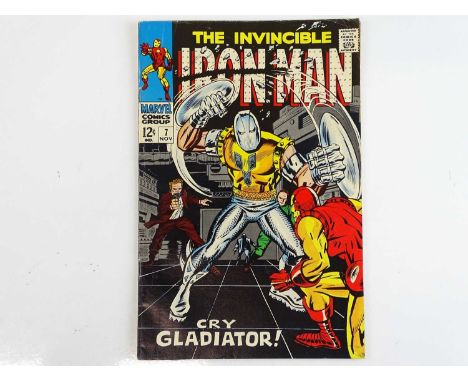 IRON MAN #7 (1968 - MARVEL) - Gladiator and Maggia make appearances - George Tuska cover with Tuska and Johnny Craig interior