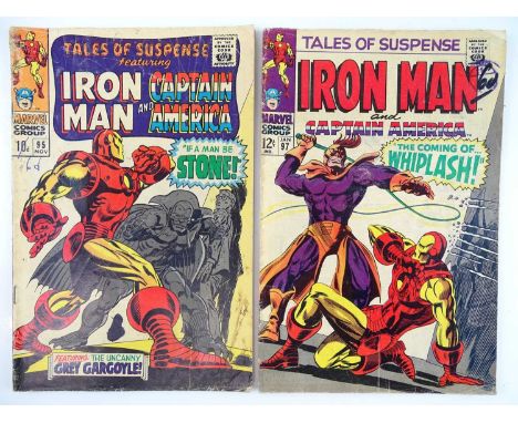 TALES OF SUSPENSE #95, 97 - (2 in Lot) - (1967 - MARVEL - UK Cover Price &amp; UK Price Variant) - Includes First appearance 