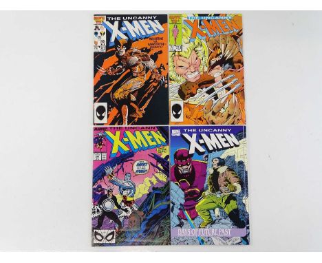 UNCANNY X-MEN #212, 213, 248 &amp; "DAYS OF FUTURE PAST" GRAPHIC NOVEL - (4 in Lot) - (1987/89 - MARVEL) - Includes Classic W