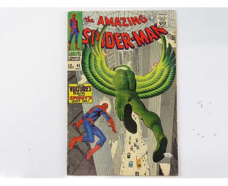 AMAZING SPIDER-MAN #48 - (1967 - MARVEL - UK Price Variant) - First appearance of the Vulture II + Kraven the Hunter appearan