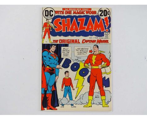 SHAZAM: THE ORIGINAL CAPTAIN MARVEL #1 - (1973 - DC) - Captain Marvel, Captain Marvel Jr., Mary Marvel make their First appea