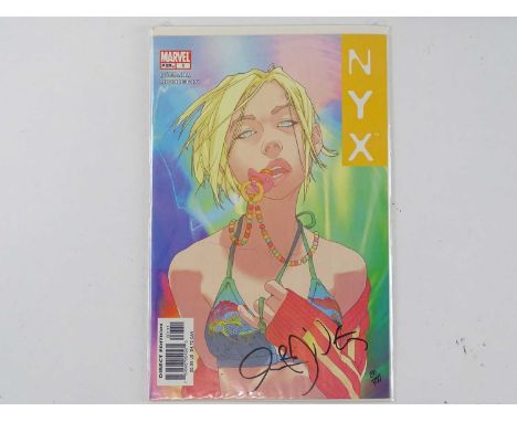 NYX #1 - (2004 - MARVEL) - First Printing - Signed by Josh Middleton + Special Dynamic Forces Signed &amp; Numbered Limited E