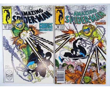 AMAZING SPIDER-MAN #298 &amp; 299 - (2 in Lot) - (1988 - MARVEL) - Includes Todd McFarlane's first issue as cover and interio