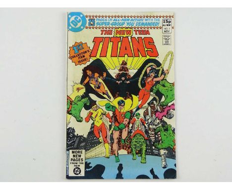 NEW TEEN TITANS #1 - (1980 - DC - UK Price Variant) Second appearance and partial origin of the 'new' Teen Titans + Robin, Ki