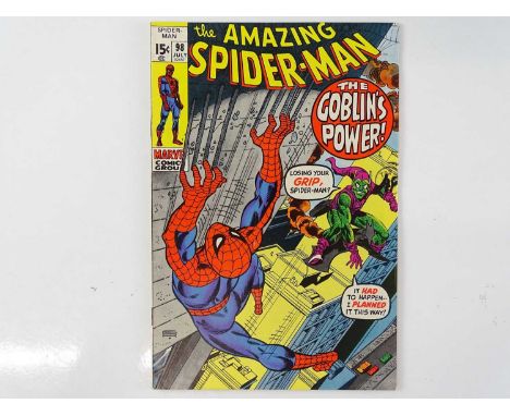 AMAZING SPIDER-MAN #98 - (1971 - MARVEL - UK Cover Price) - Features an anti-drugs story line that was not approved by the Co