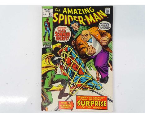 AMAZING SPIDER-MAN #85 - (1970 - MARVEL) - Kingpin, Schemer, Vanessa Fisk appearances - John Romita Sr. cover with Romita &am