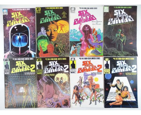 SIX FROM SIRIUS LOT - (8 in Lot) - (EPIC/MARVEL) - Includes SIX FROM SIRIUS #1, 2, 3, 4 (1984) Complete 4 Issue Limited Serie