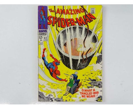 AMAZING SPIDER-MAN #61 - (1968 - MARVEL) - First Gwen Stacy cover appearance + Kingpin appearance - John Romita Sr. Cover and