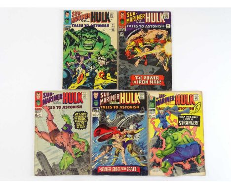 TALES TO ASTONISH #81, 82, 87, 88, 89 - (5 in Lot) - (1966/67 - MARVEL - US Price &amp; UK Price Variant) - Includes Sub-Mari