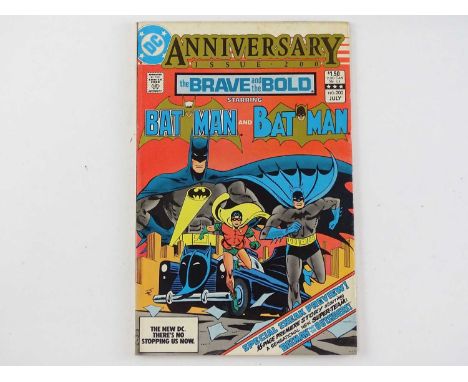 BRAVE AND THE BOLD #200 - (1960 - DC) - Final issue + Contains a 16-page preview featuring the First appearance of Batman and