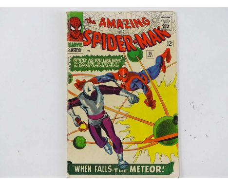 AMAZING SPIDER-MAN #36 - (1966 - MARVEL) - Origin and first appearance of the Looter - Steve Ditko cover and art - Steve Ditk