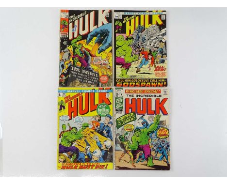 INCREDIBLE HULK #140, 145, 147 &amp; KING-SIZE SPECIAL #3 - (4 in Lot) - (1971/72 - MARVEL - UK Cover Price &amp; UK Price Va