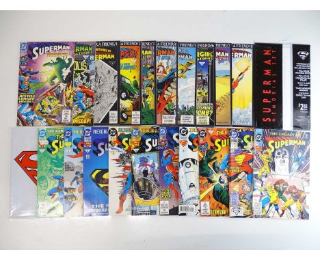 SUPERMAN LOT (22 in Lot) - (DC) Includes ACTION COMICS: SUPERMAN (1992/93) #683, 684, 685, 686, 689 + SUPERMAN: MAN OF STEEL 