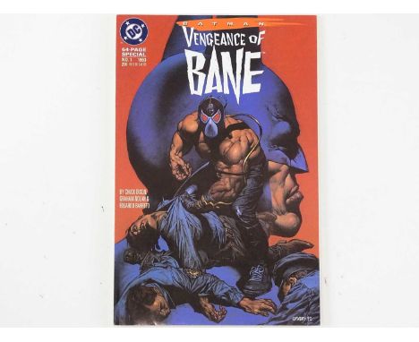 VENGEANCE OF BANE #1 - (1993 - DC) - First Printing + Origin and First appearance of Bane - Glen Fabry, Graham Nolan cover an