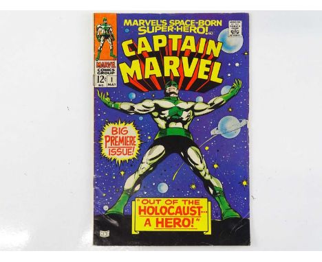 CAPTAIN MARVEL #1 - (1968 - MARVEL) - First appearance of Captain Marvel in own title in a story continued from Marvel Super-