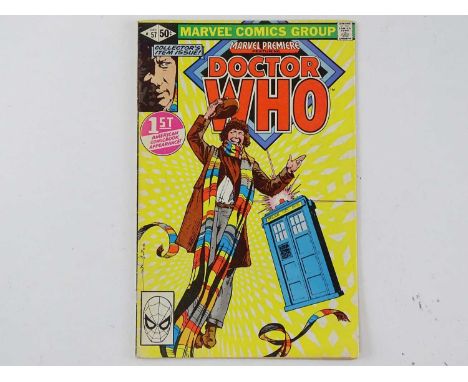 MARVEL PREMIERE: DOCTOR WHO #57 - (1980 - MARVEL) - The first Marvel comic book to feature Doctor Who + the Doctor's first Am