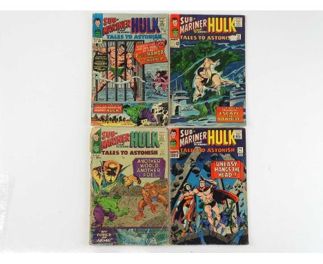 TALES TO ASTONISH #70, 71, 73, 76 - (4 in Lot) - (1965/66 - MARVEL - UK Cover Price &amp; UK Price Variant) - Includes Sub-Ma