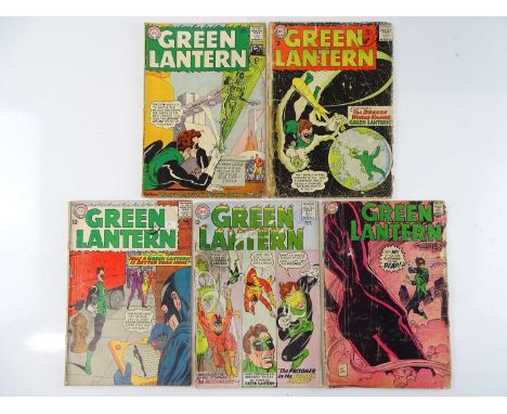 GREEN LANTERN #12, 24, 29, 35, 73 - (5 in Lot) - (1962/69 - DC - US Price &amp; UK Cover Price) - Flat/Unfolded