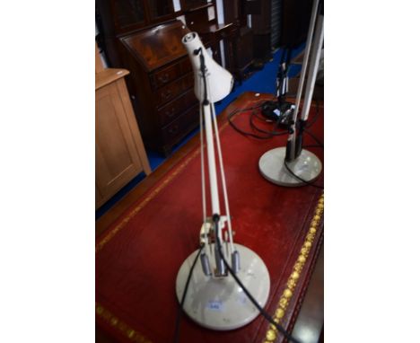 A vintage angle poise lamp