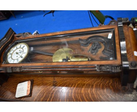 A 19th Century Vienna wall clock