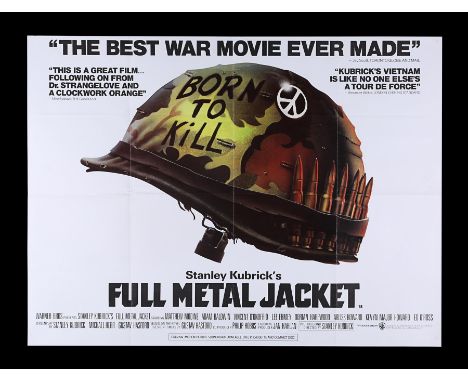 Regular Stanley Kubrick film poster collaborator and artist, Philip Castle produced a distinctive eye-catching design for Kub