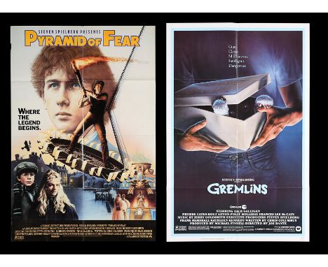 A pair of US One-Sheets for two 'family' friendly adventure films from the 1980's, a 'Golden Age' for such genre favourites. 