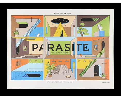 Following on from the Oscar® success of "Parasite" (2019), creative arts agency La Boca were commissioned to design a film po