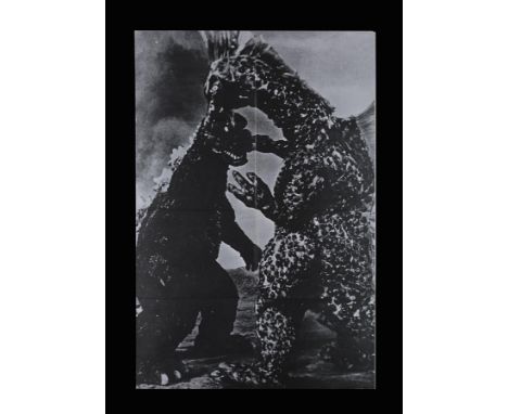 A UK Double Crown film poster for "Godzilla vs Titanosaurus" aka "Terror of Mechagodzilla" (1975). This Double Crown is a sca