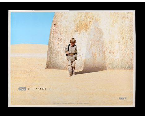 Designed by New Wave Creative, this 1999 Advance poster was the first imagery produced for "Star Wars: Episode I - The Phanto