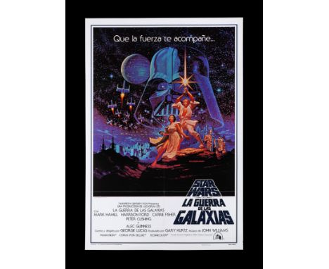 From first year of release, an International Spanish language Style A US One-Sheet featuring the artwork of Greg and Tim Hild