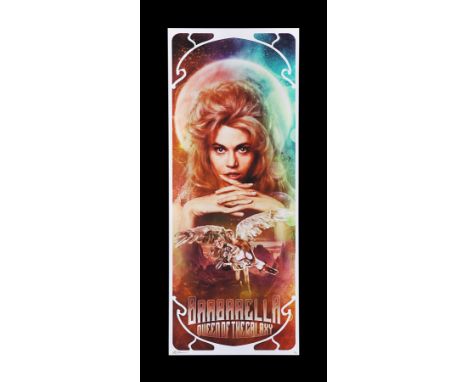 This ultra limited-edition Artist Proof print based on Roger Vadim's iconic 60s sci-fi "Barbarella" (1968) is printed on Phot