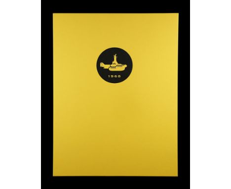 Tom Whalen Limited Edition Portfolio #275/797 by Dark Hall Mansions for "Yellow Submarine" (1968). Whalen has crafted an extr