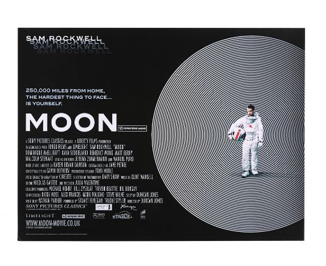 For Duncan Jones' 2009 science fiction masterpiece "Moon", Cardinal Communications designed a stylish movie poster which, due